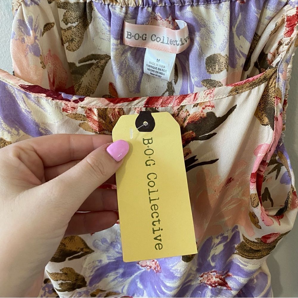 BOG Collective floral tank - Picture 10 of 13